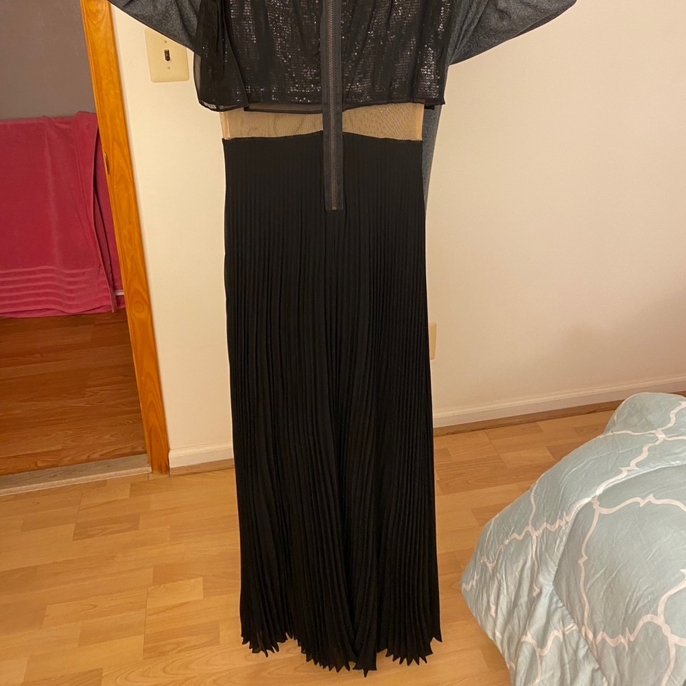 Bailey44 sequin/mesh long dress sz large - Picture 8 of 8